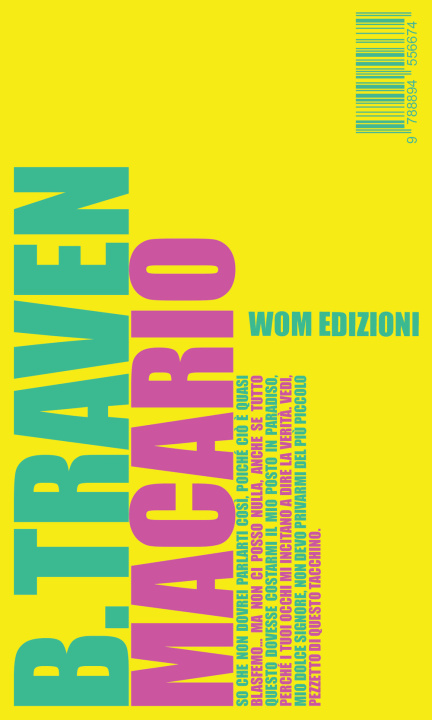Book Macario B. Traven