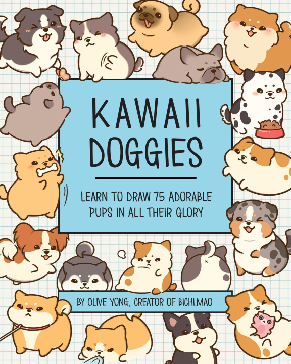 Knjiga Kawaii Doggies 