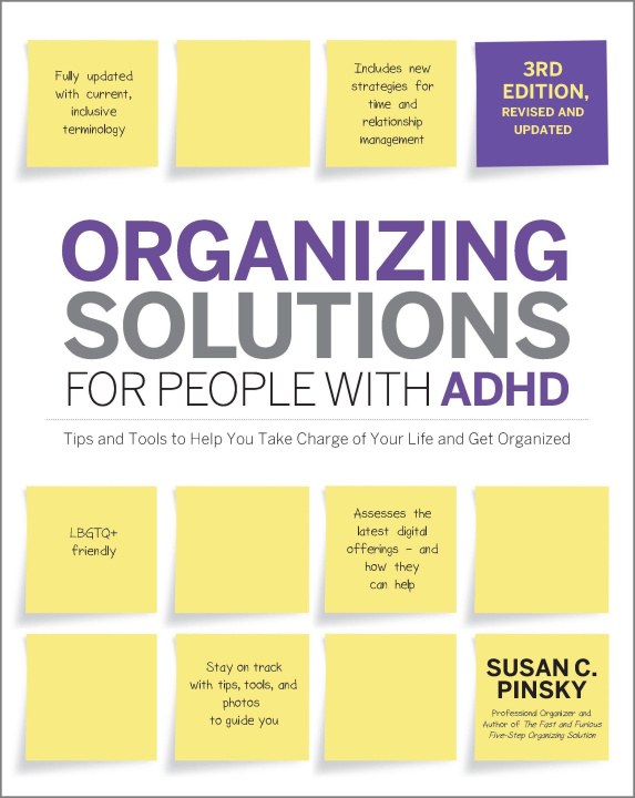 Book Organizing Solutions for People with ADHD, 3rd Edition 
