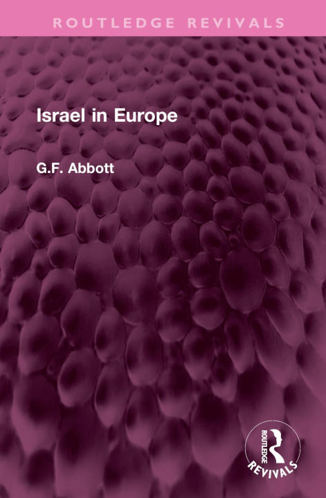 Knjiga Israel in Europe G.F. Abbott