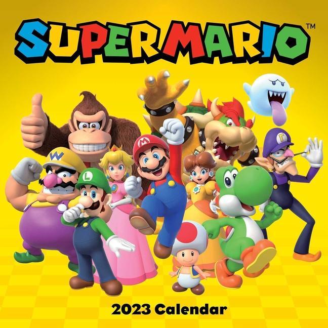 Calendar / Agendă Super Mario 2023 Wall Calendar 