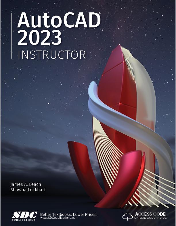 Книга AutoCAD 2023 Instructor Shawna Lockhart