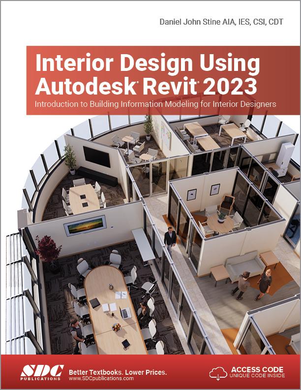 Книга Interior Design Using Autodesk Revit 2023 