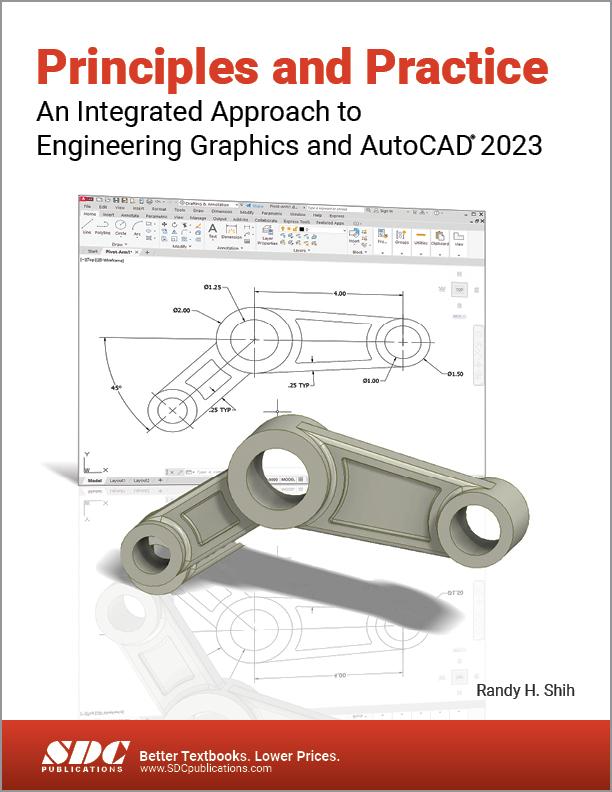 Könyv Principles and Practice An Integrated Approach to Engineering Graphics and AutoCAD 2023 