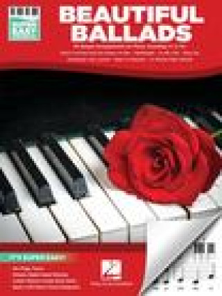 Carte Beautiful Ballads - Super Easy Songbook: 50 Simple Arrangements for Piano 