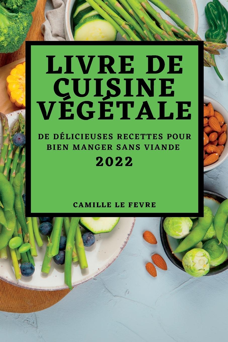 Carte Livre de Cuisine Vegetale 2022 