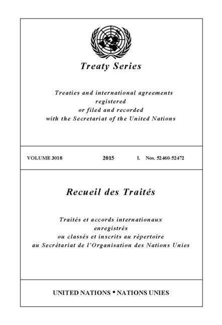 Carte Treaty Series 3018 (English/French Edition) 