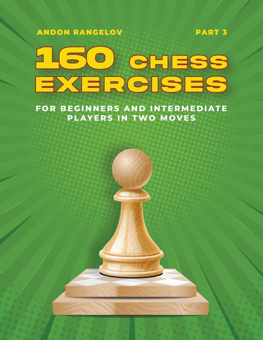 Kniha 160 Chess Exercises for Beginners and Intermediate Players in Two Moves, Part 3 