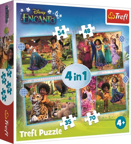 Hra/Hračka Puzzle Encanto 4v1 