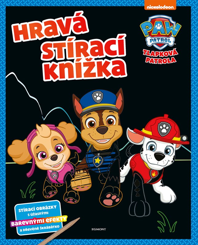 Book Tlapková patrola Hravá stírací knížka 