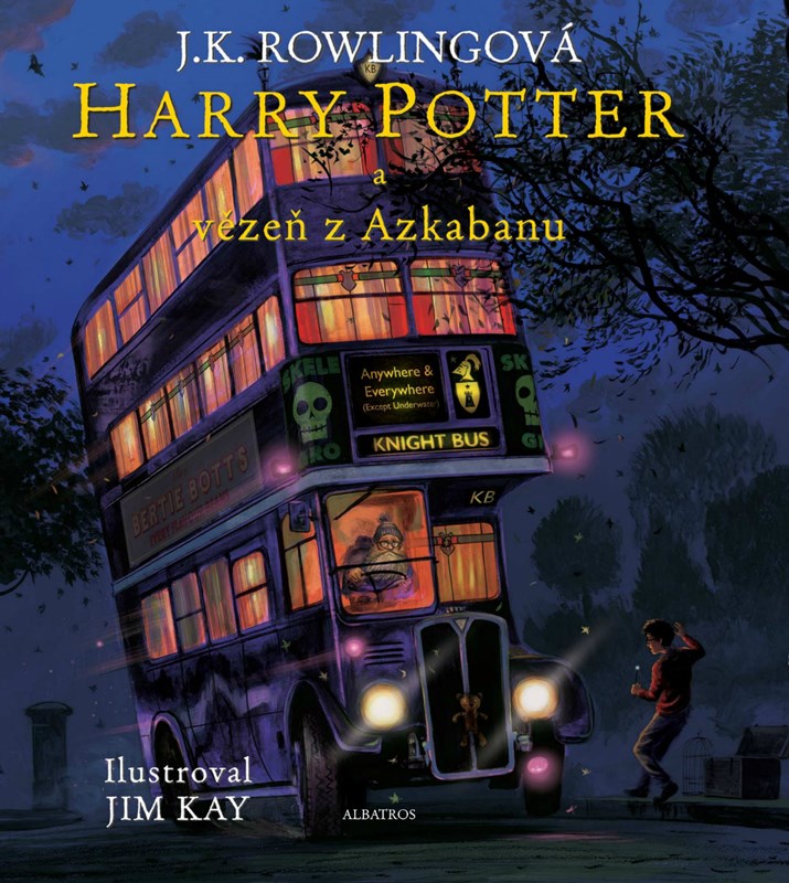 Książka Harry Potter a vězeň z Azkabanu J. K. Rowlingová
