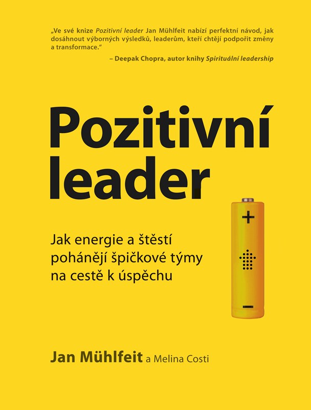 Book Pozitivní leader Jan Mühlfeit