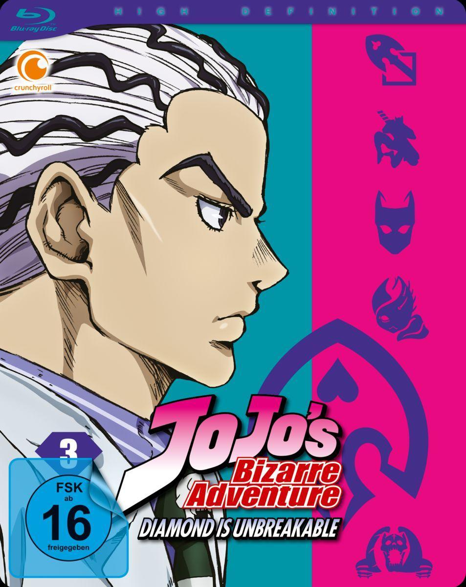 Video JoJo's Bizarre Adventure: Diamond Is Unbreakable. Staffel.3.3, 2 Blu-ray Naokatsu Tsuda