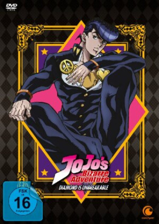 Video JoJo's Bizarre Adventure: Diamond Is Unbreakable. Staffel.3.1, 2 DVD mit Sammelschuber Naokatsu Tsuda