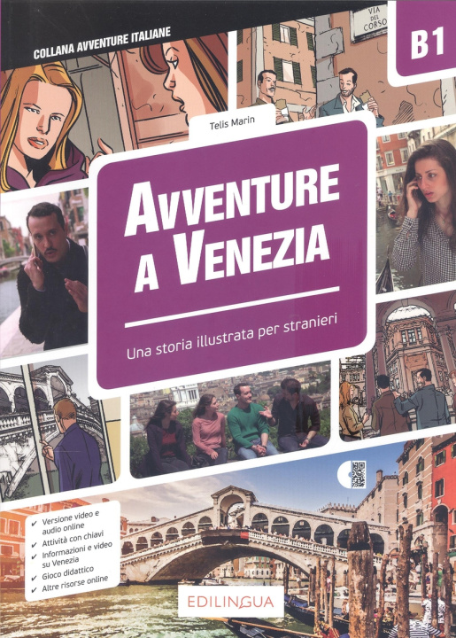 Book Collana avventure italiane Avventure a Venezia B1 TELIS MARIN