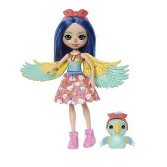 Hra/Hračka Enchantimals Prita Parakeet & Flutter Puppe 