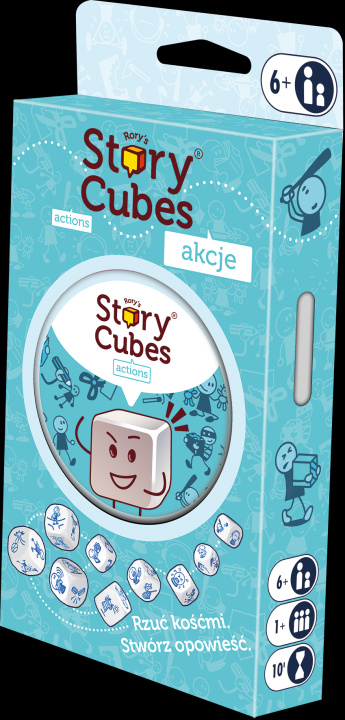 Kniha Gra Story Cubes Akcje nowa edycja 