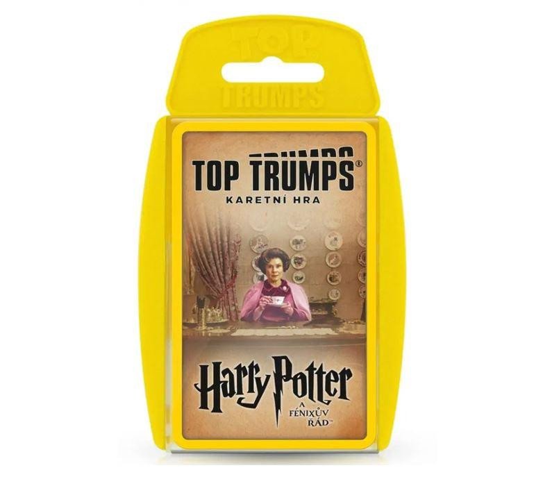 Prasa TOP TRUMPS Harry Potter a Fénixův řád CZ - karetní hra 