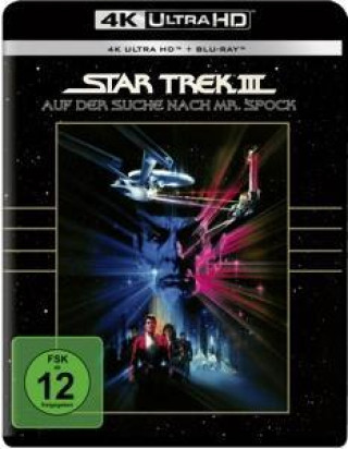 Видео Star Trek III: Auf der Suche nach Mr. Spock 4K, 1 UHD-Blu-ray + 1 Blu-ray Leonard Nimoy