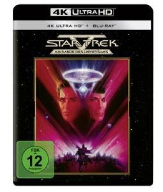 Filmek Star Trek V: Am Rande des Universums 4K, 1 UHD-Blu-ray + 1 Blu-ray William Shatner