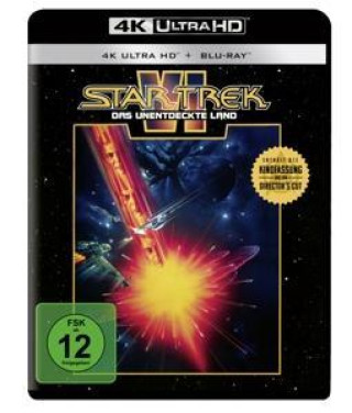 Video Star Trek VI: Das unentdeckte Land 4K, 1 UHD-Blu-ray + 1 Blu-ray Nicholas Meyer