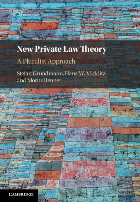 Könyv New Private Law Theory Stefan Grundmann