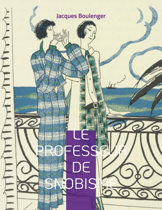 Boek professeur de snobisme Boulenger