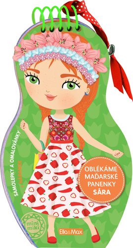 Kniha Oblékáme maďarské panenky Sára Ema Potužníková