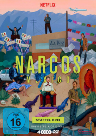 Filmek NARCOS: MEXICO. Staffel.3, 4 DVD Andrés Baiz