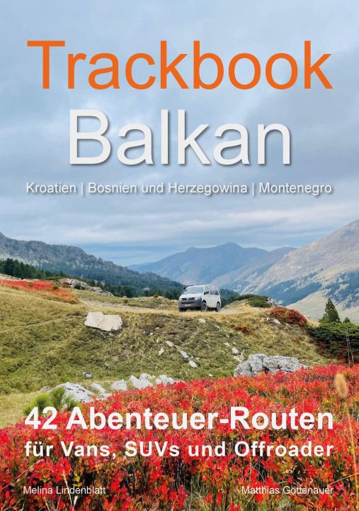Carte Trackbook Balkan Melina Lindenblatt
