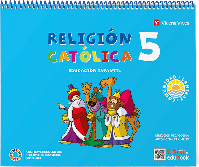 Buch RELIGION CATOLICA 5 AÑOS (COMUNIDAD LANIKAI) RICARDO ALVAREZ RIVERA