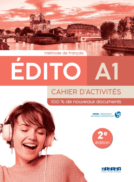 Kniha EDITO A1 CAHIER D'EXERCICES 2022 