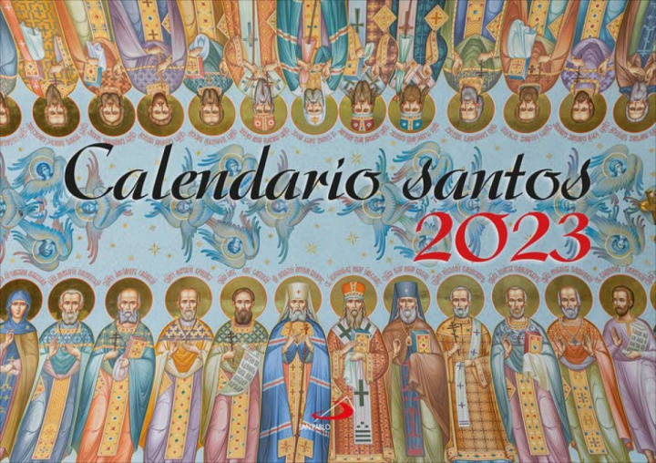 Książka Calendario Santos 2023 