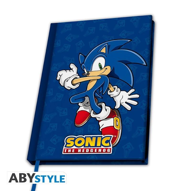 Könyv Sonic Zápisník A5 - Ježek Sonic 