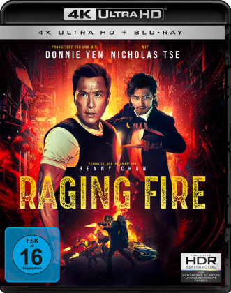 Filmek Raging Fire 4K, 1 UHD-Blu-ray + 1 Blu-ray Benny Chan
