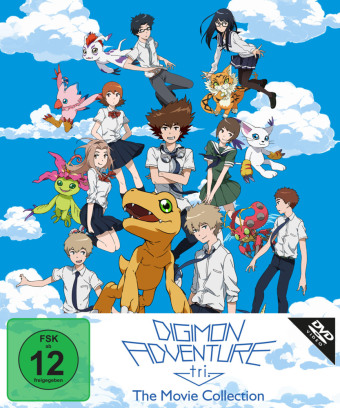 Видео Digimon Adventure tri. - The Movie Collection, 6 DVD Keitarô Motonaga