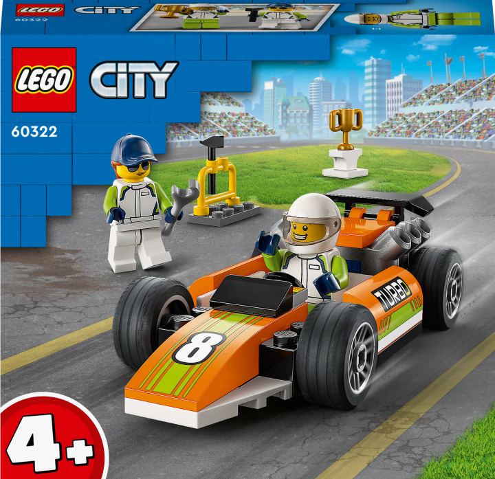 Book LEGO City. Samochód wyścigowy 60322 