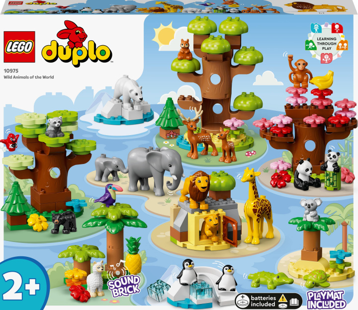 Carte LEGO Duplo Town. Dzikie zwierzęta Świata 10975 