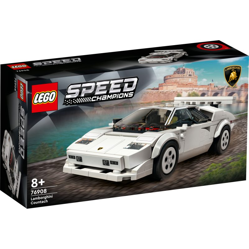 Kniha LEGO Speed Champions. Lamborghini Countach 76908 