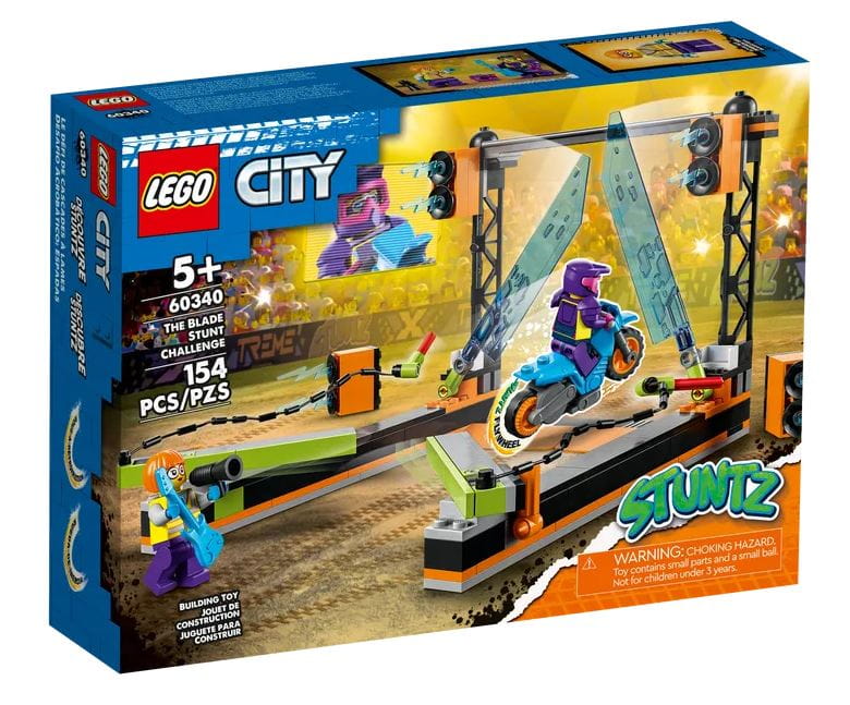 Kniha LEGO City. Wyzwanie kaskaderskie - The Blade 60340 