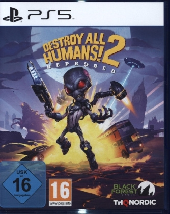 Video Destroy All Humans 2: Reprobed, 1 PS5-Blu-ray Disc 