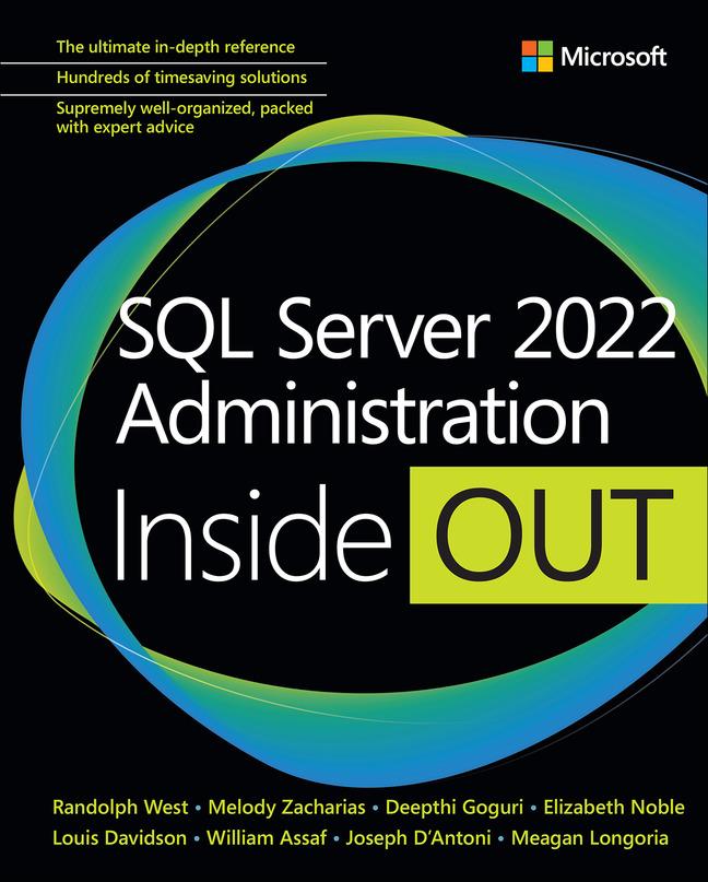 Книга SQL Server 2022 Administration Inside Out Melody Zacharias