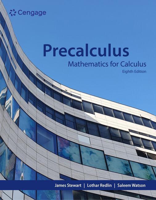 Book Precalculus: Mathematics for Calculus Saleem Watson