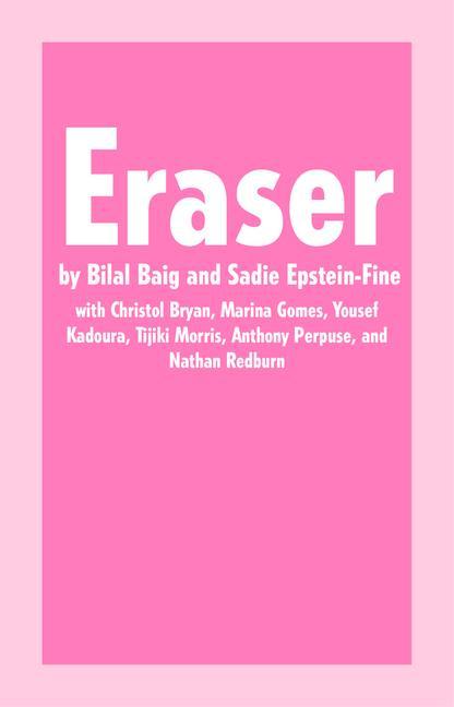 Knjiga Eraser Sadie Epstein-Fine