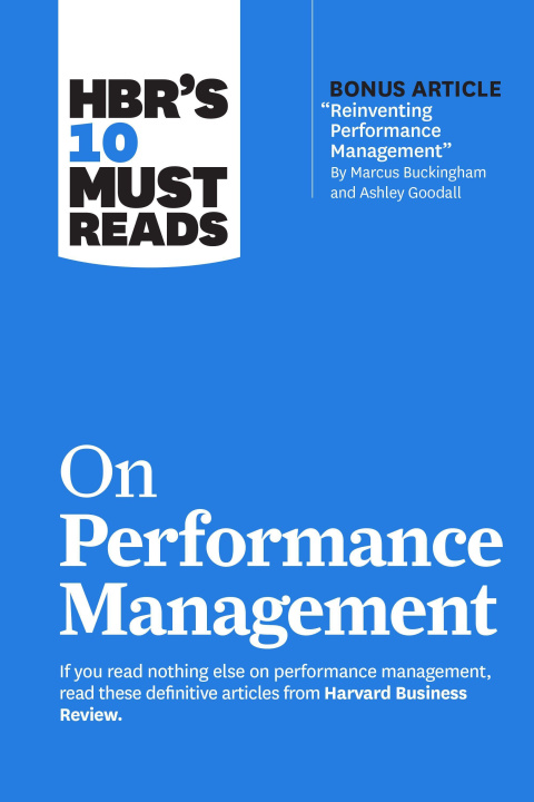 Kniha HBR's 10 Must Reads on Performance Management 