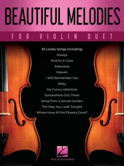 Kniha Beautiful Melodies for Violin Duet 