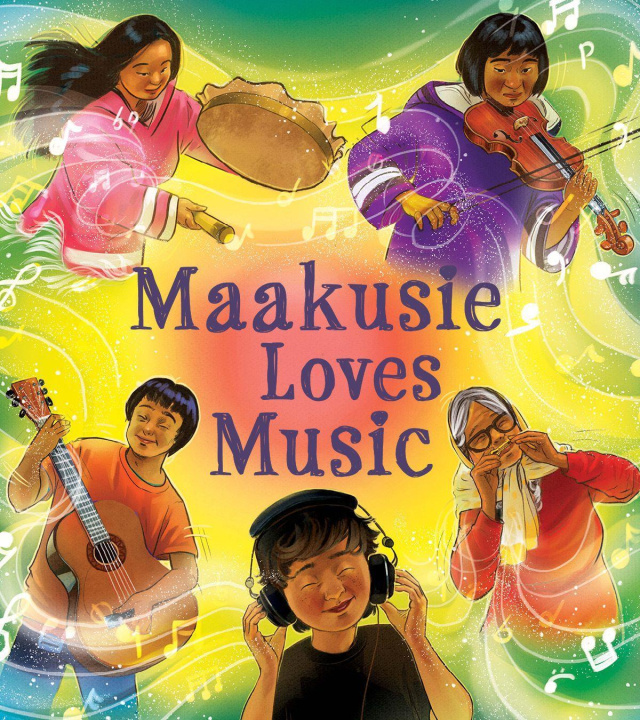 Kniha Maakusie Loves Music Tamara Campeau