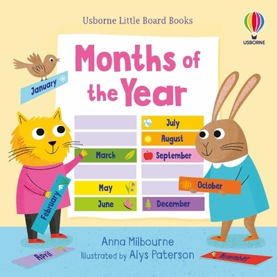Carte Little Board Books Months of the Year 