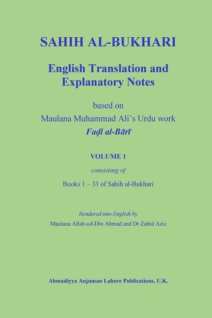 Book Sahih Al-Bukhari Aftab-Ud-Din Ahmad