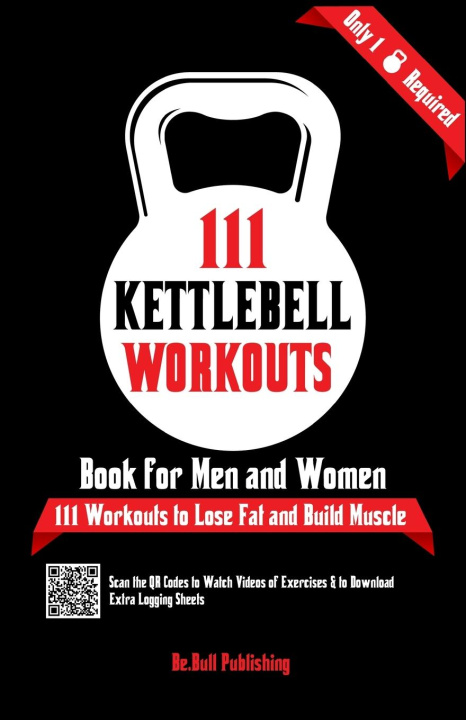 Książka 111 Kettlebell Workouts Book for Men and Women Mauricio Vasquez